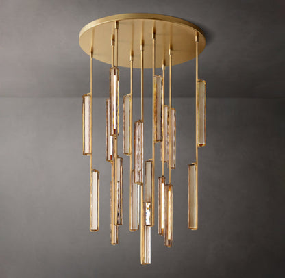 Audubon Crystal Round Chandelier 40"