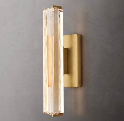Audubon Crystal Wall Sconce 19 Inch