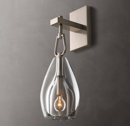 Botanical Fluted Wall Sconce