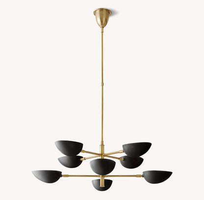 Graphic Chandelier 38"