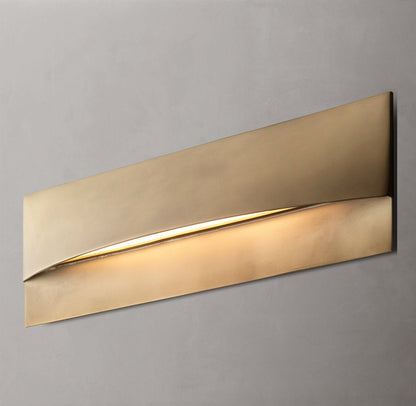 Taza Wide Rectangular Wall Sconce