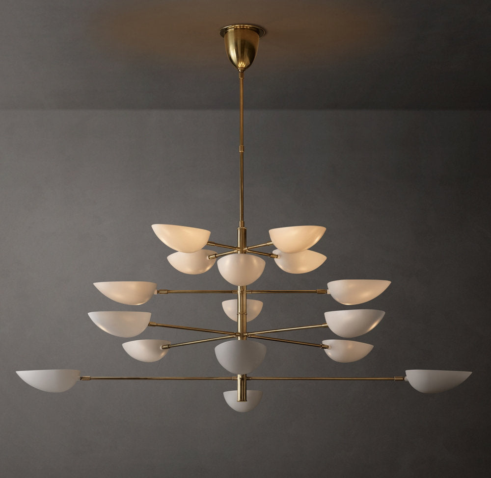 Graphic Chandelier 70"