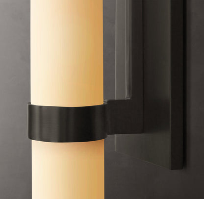 Ravelles Milk Glass Wall Sconce