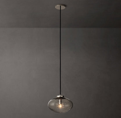 Cabrette Clear Glass Pendant
