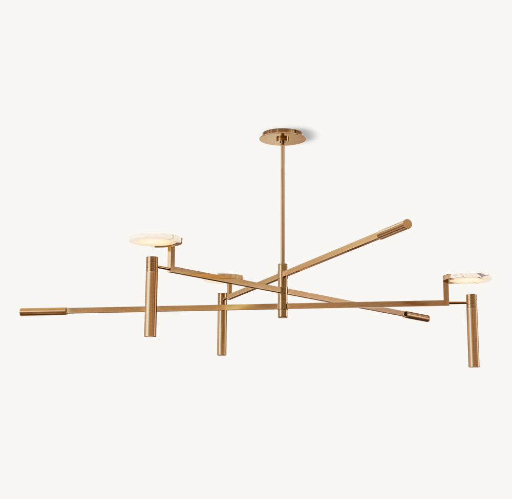 Melange Round Chandelier 60"
