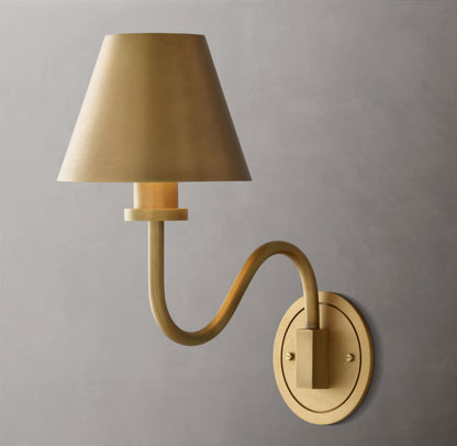 Clarences Curved Wall Sconce