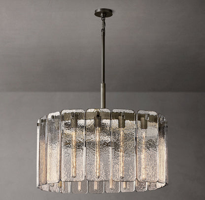 Calamette Glass Round Chandelier 36"