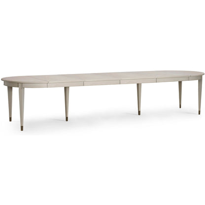 Jonathan Charles Synodic Swedish Dining Table (496095-140L-PEW)