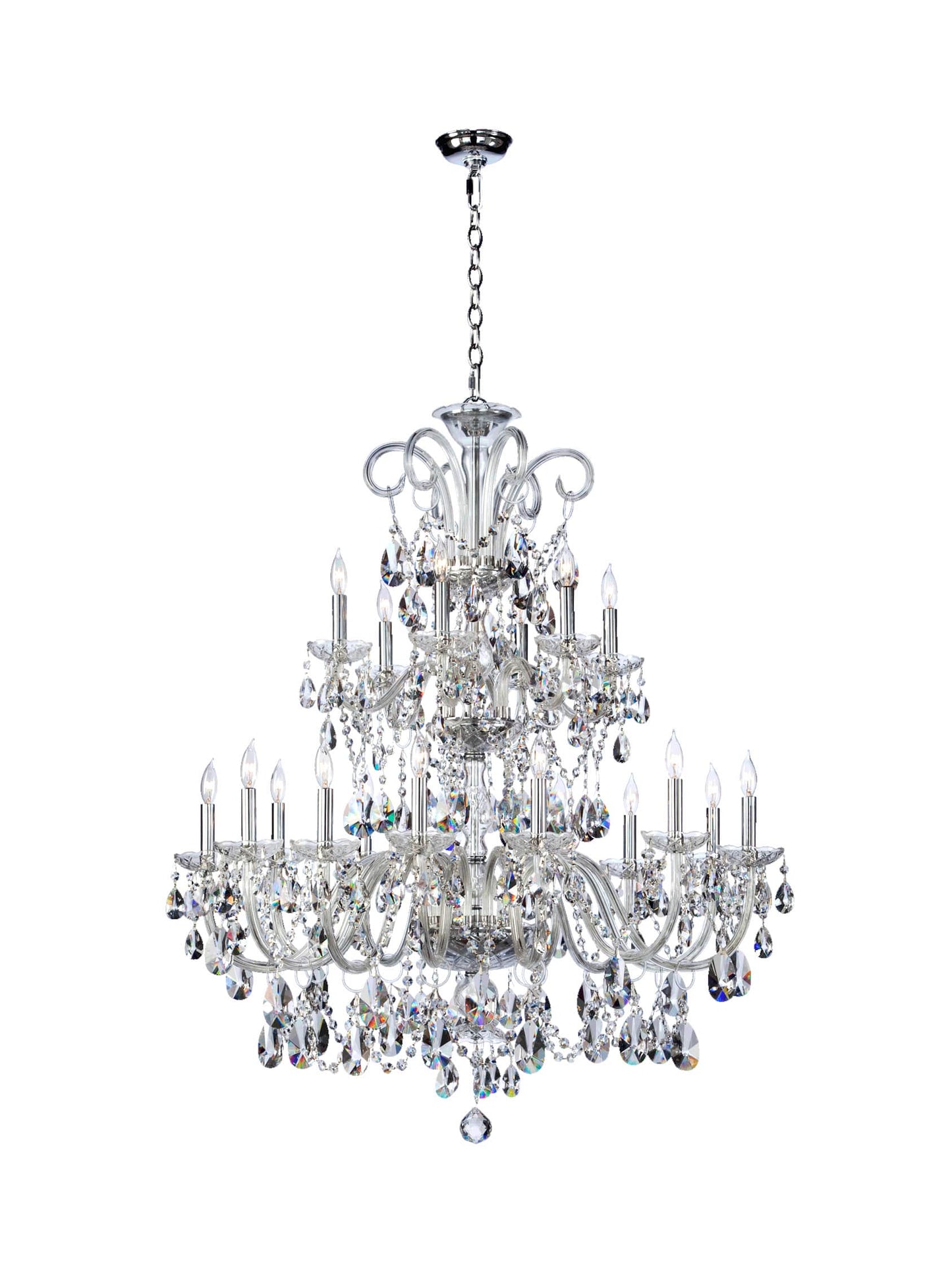 Bohemian Katerina 18 Light 2 Tier Chandelier