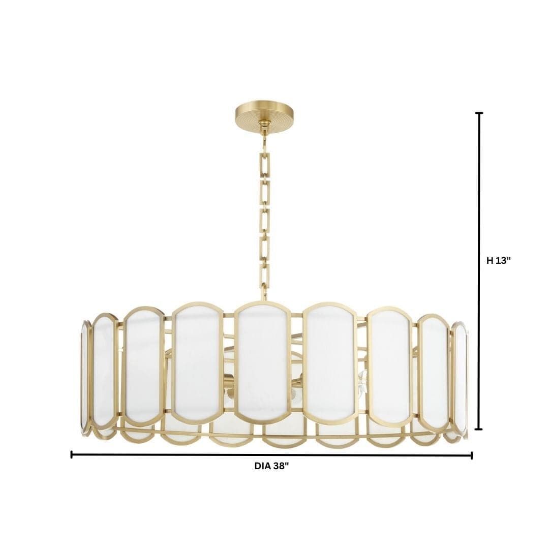 Veleta 8 Light 38" Wide Multi Light Pendant