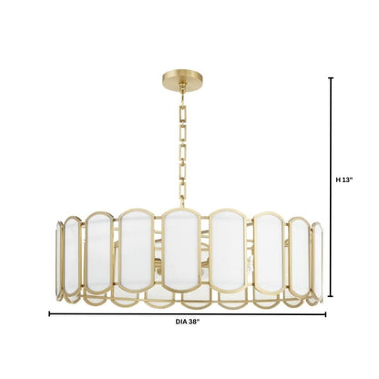 Veleta 8 Light 38" Wide Multi Light Pendant