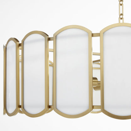 Quorum International Veleta 8 Light 38" Wide Multi Light Pendant