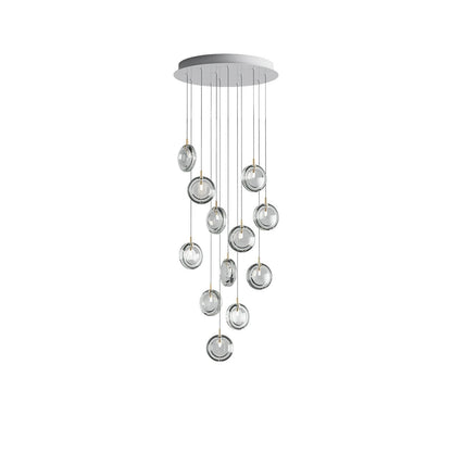 Refrax Crystal Lens Chandelier