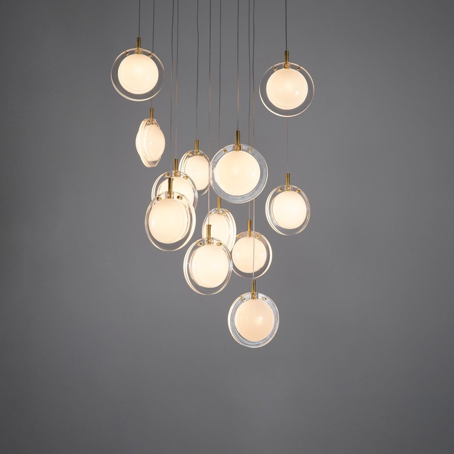 Refrax Crystal Lens Chandelier