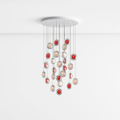 Refrax Crystal Lens Chandelier