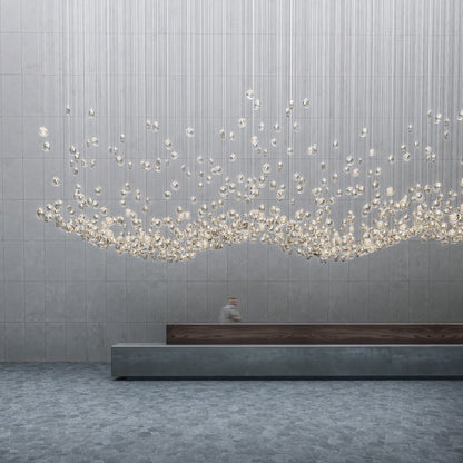 Refrax Crystal Lens Chandelier