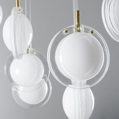 Refrax Crystal Lens Chandelier