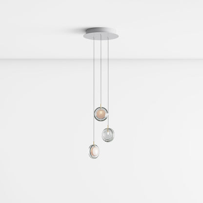 Refrax Crystal Lens Chandelier