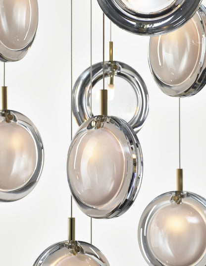 Refrax Crystal Lens Chandelier