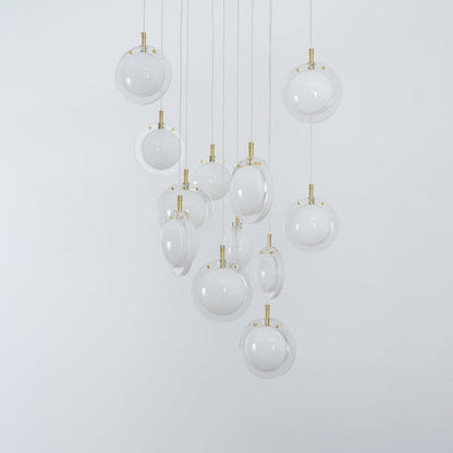 Refrax Crystal Lens Chandelier