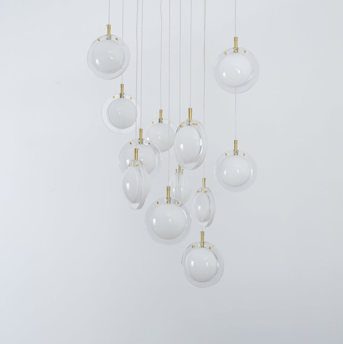 Refrax Crystal Lens Chandelier