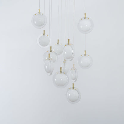 Refrax Crystal Lens Chandelier