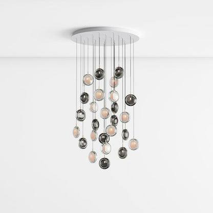 Refrax Crystal Lens Chandelier