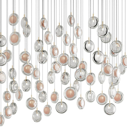 Refrax Crystal Lens Chandelier