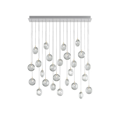 Refrax Crystal Lens Chandelier