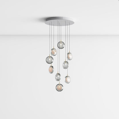 Refrax Crystal Lens Chandelier