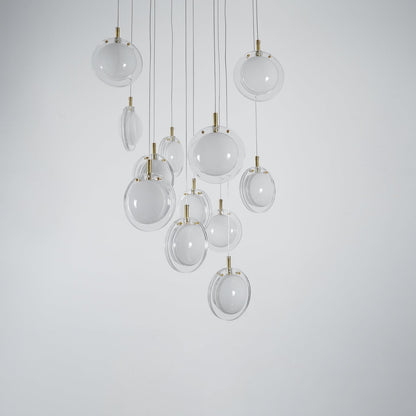 Refrax Crystal Lens Chandelier