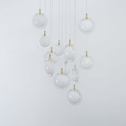 Refrax Crystal Lens Chandelier