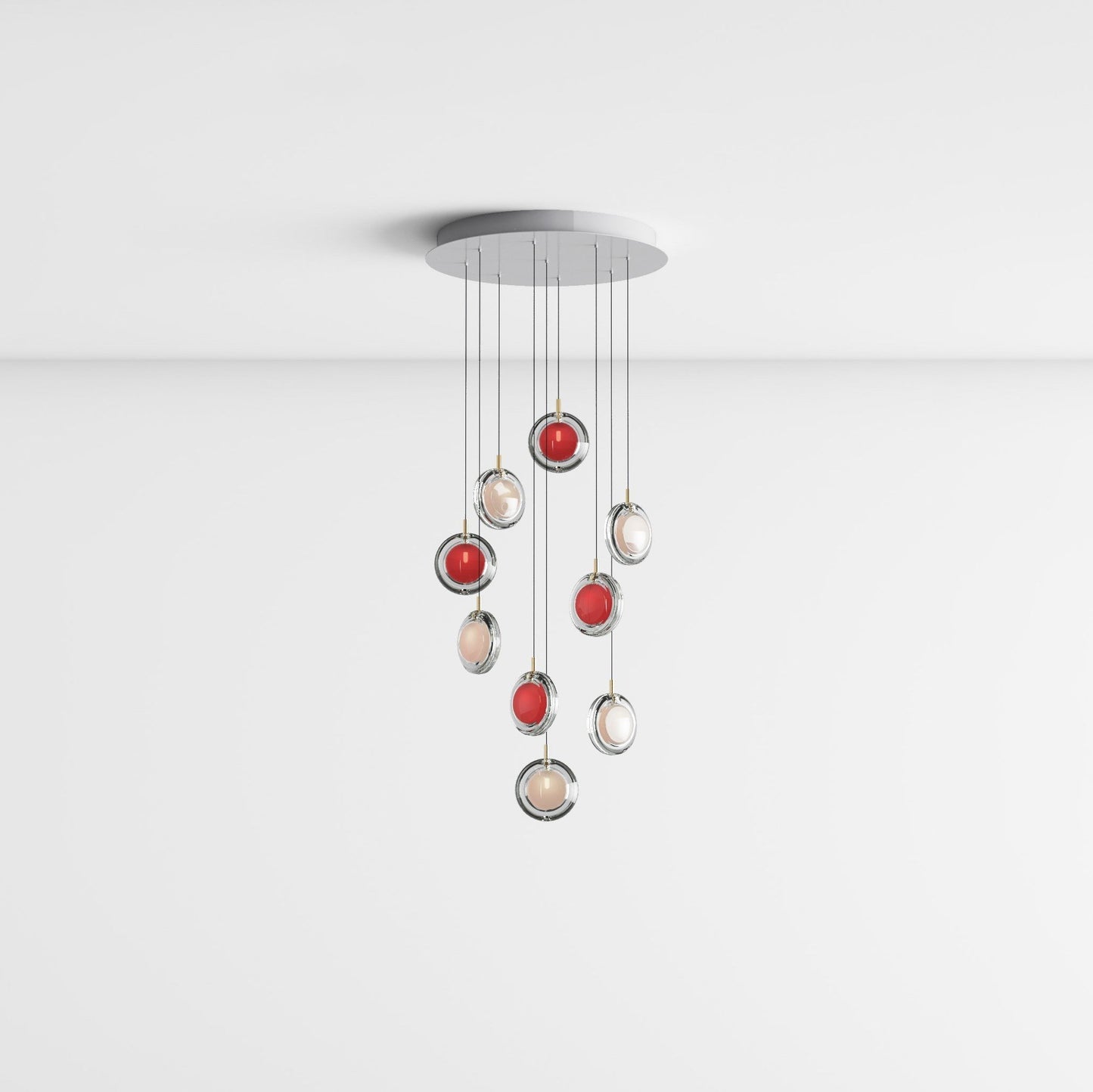 Refrax Crystal Lens Chandelier