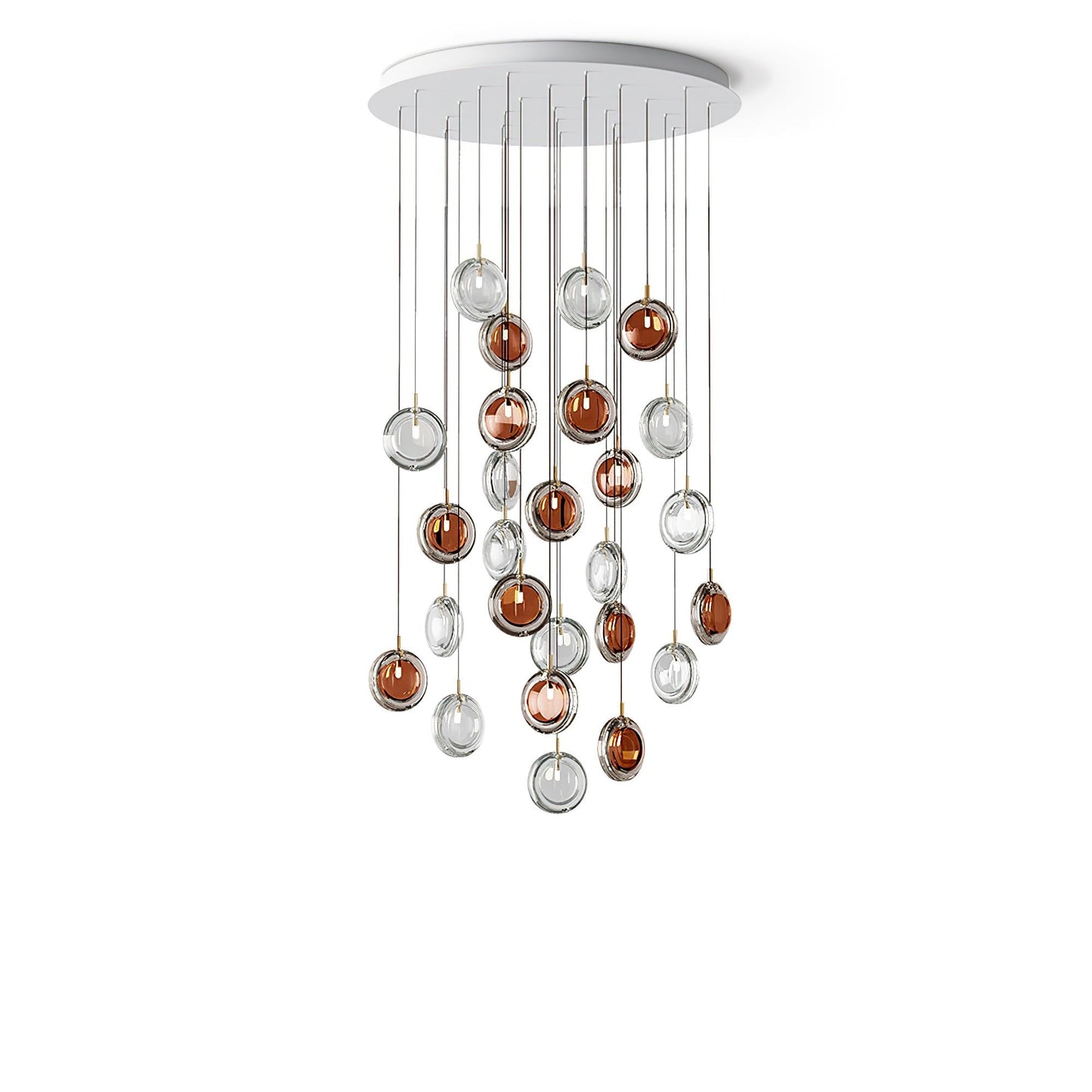 Refrax Crystal Lens Chandelier