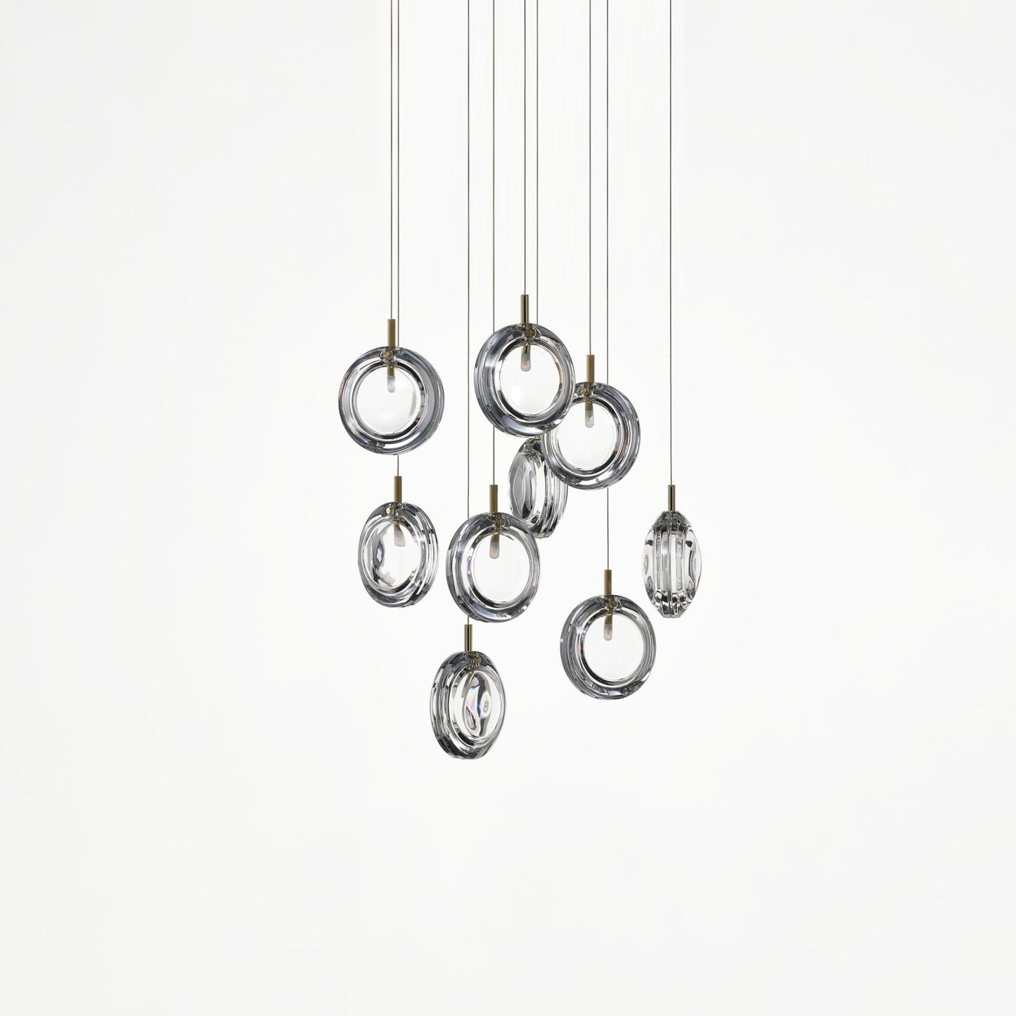 Refrax Crystal Lens Chandelier
