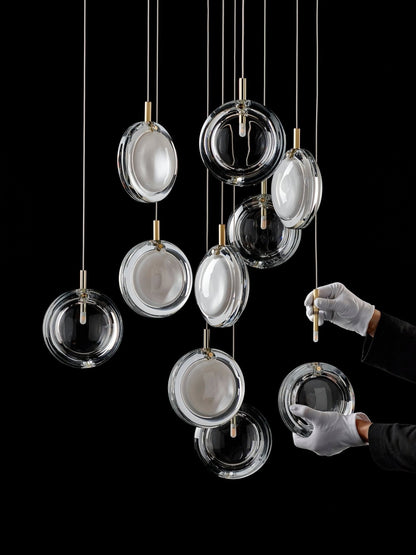 Refrax Crystal Lens Chandelier