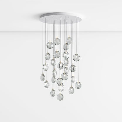 Refrax Crystal Lens Chandelier