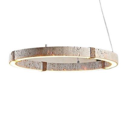Retro Silent Wind Wooden Chandelier