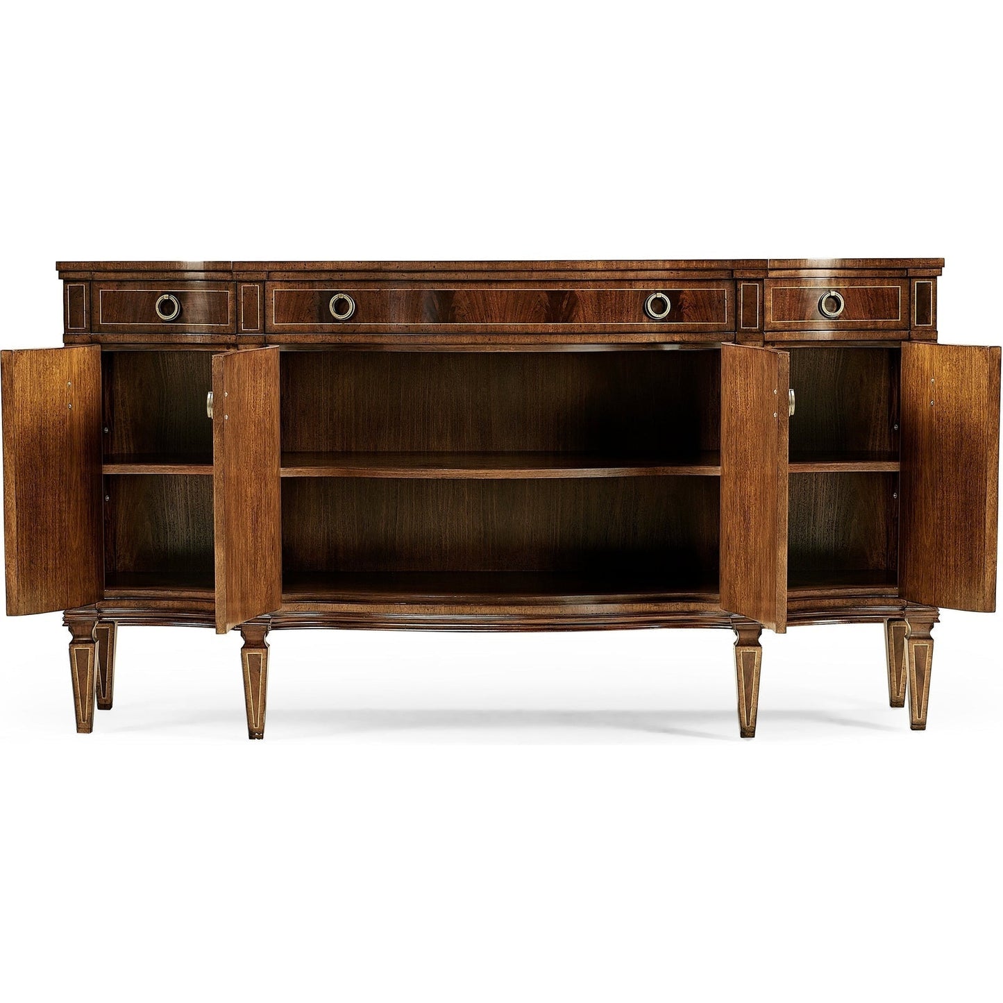 Jonathan Charles Buckingham Serpentine Sideboard (494662-MAH)