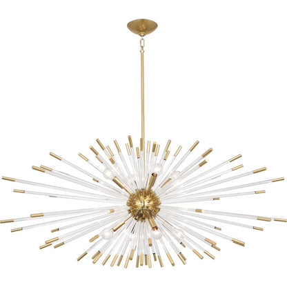 Robert Abbey Andromeda 8 Light 46" Wide Sputnik Chandelier