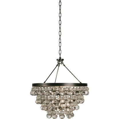 Robert Abbey Bling 4 Light 21" Wide Waterfall Chandelier