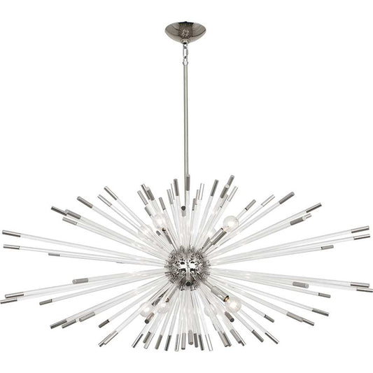 Robert Abbey Andromeda 8 Light 46" Wide Sputnik Chandelier