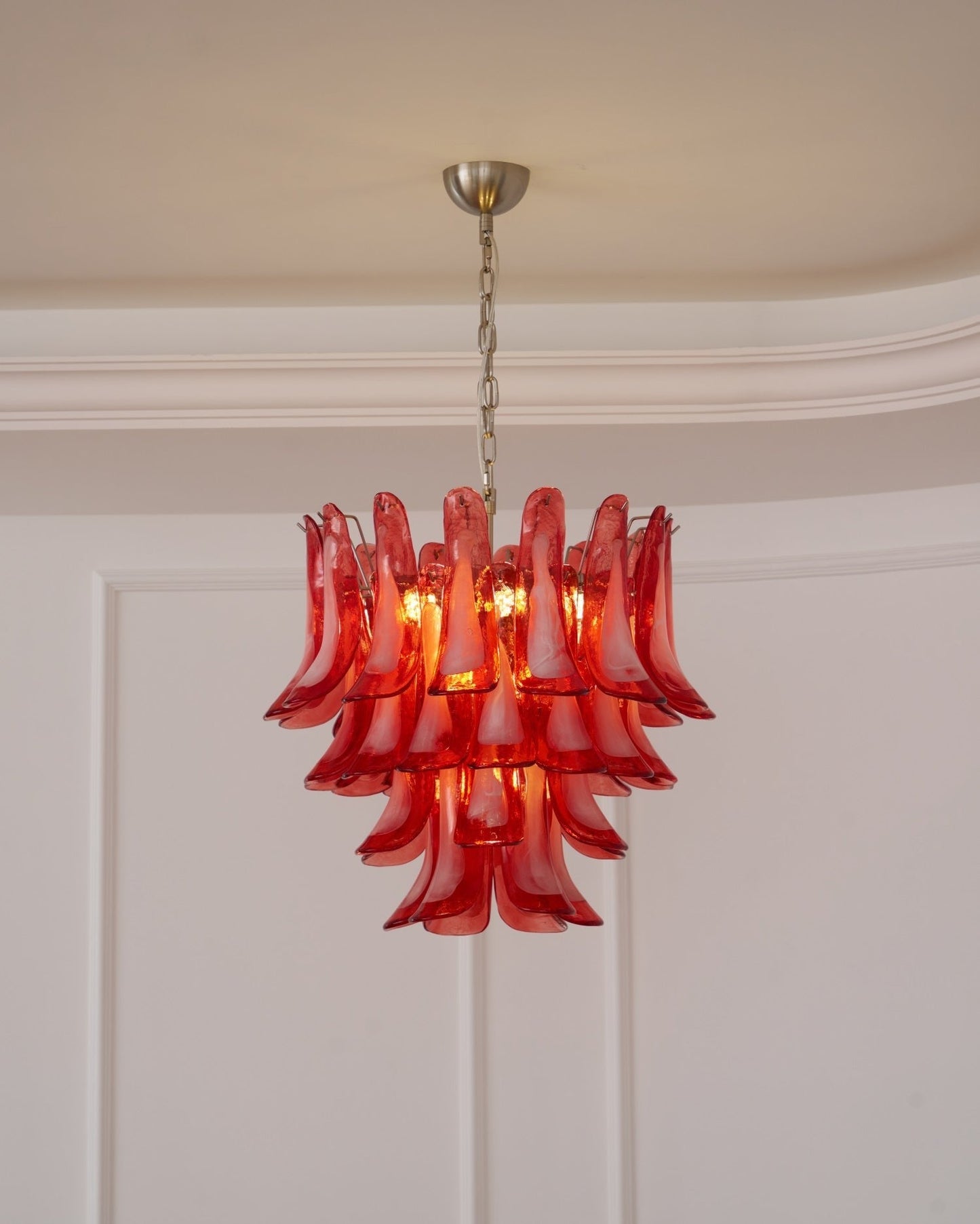 Rosavento Murano Petal Chandelier