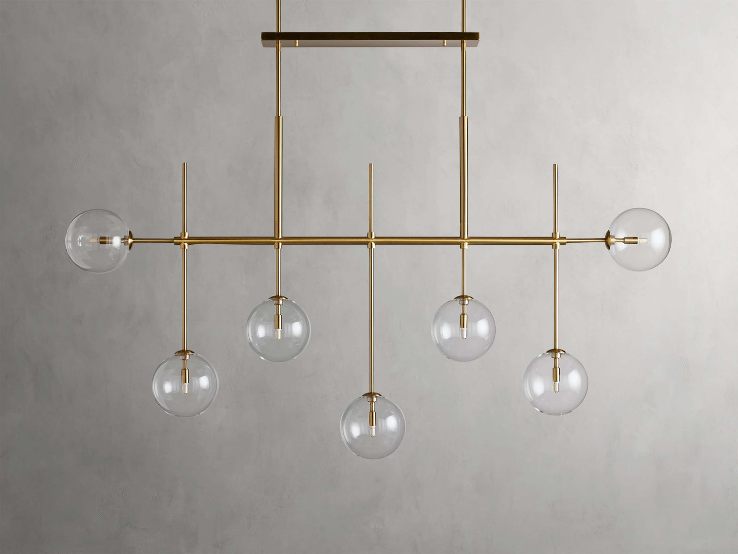 Roswell Globe Linear Chandelier