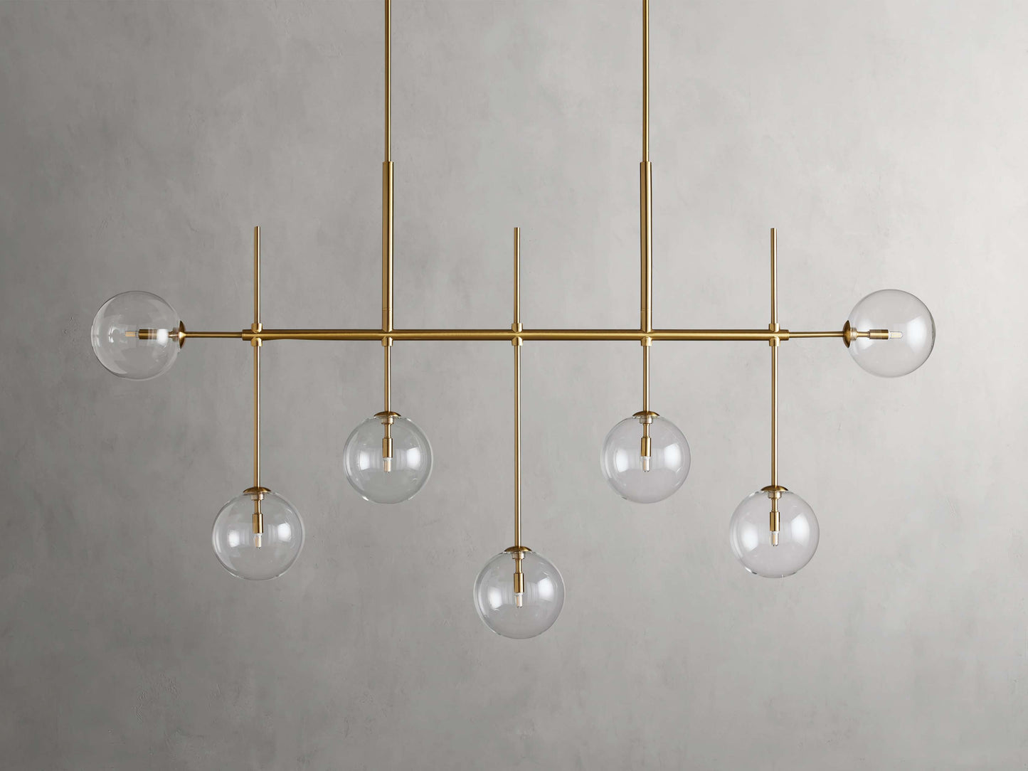 Roswell Globe Linear Chandelier