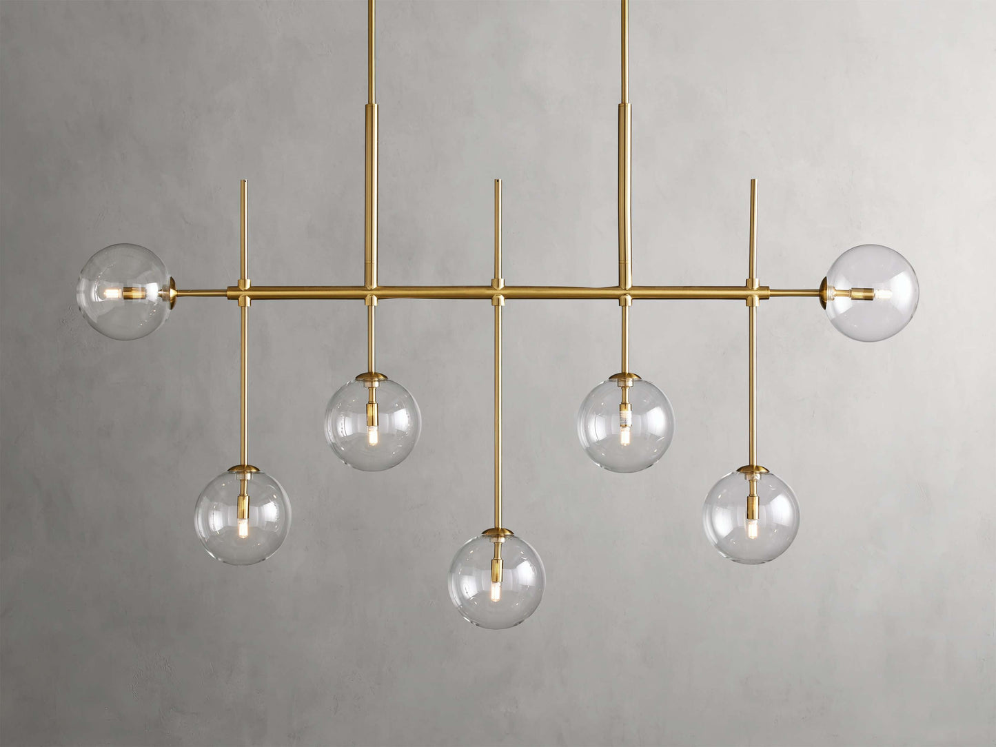Roswell Globe Linear Chandelier