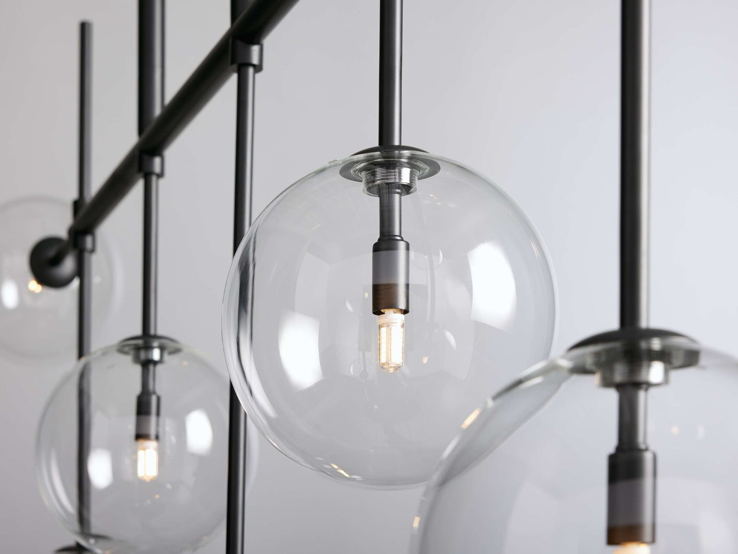 Roswell Globe Linear Chandelier