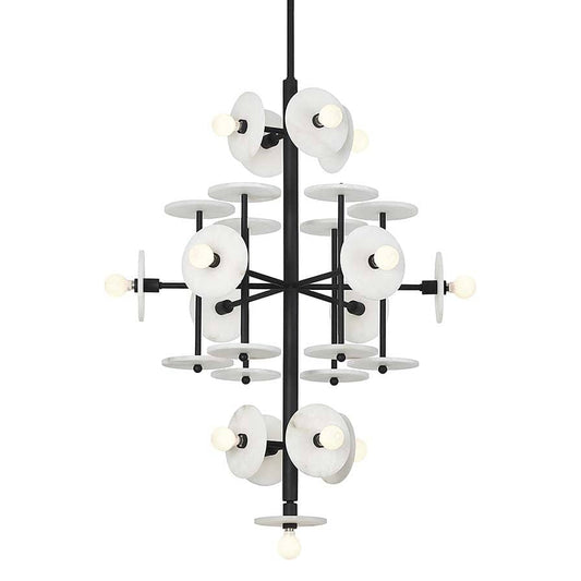 Amani 15 Light 30" Wide Sputnik Chandelier