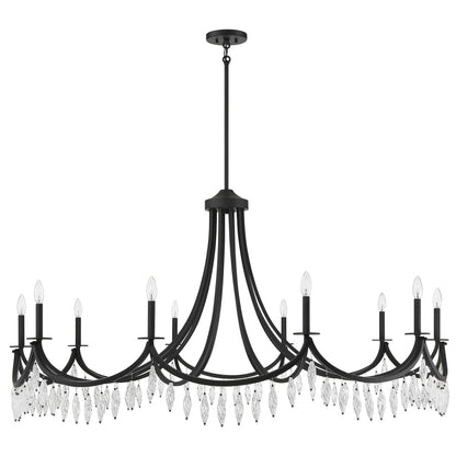 Savoy House Kameron 10 Light 60" Wide Crystal Chandelier