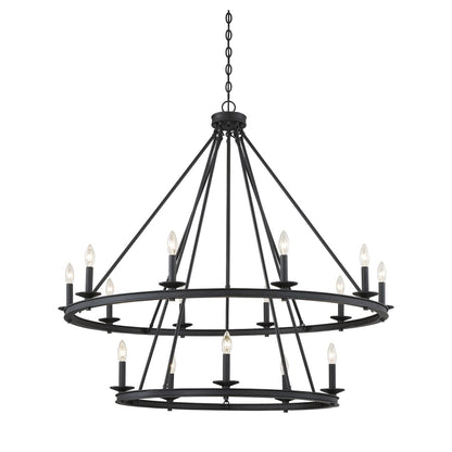 Savoy House Middleton 15 Light 45" Wide Taper Candle Chandelier